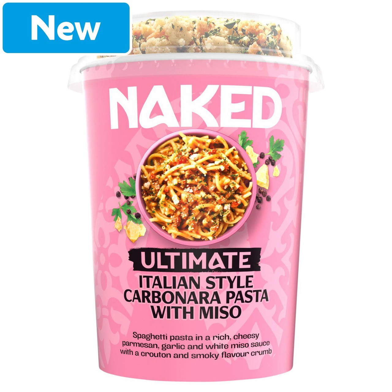 Naked Ultimate Italian Carbonara Pasta With Miso 80g