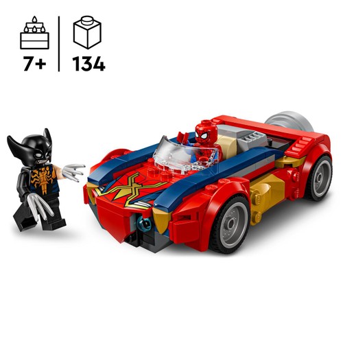 Lego Super Heroes Marvel Spider-Man Car Vs. Venomized Wolverine 76336