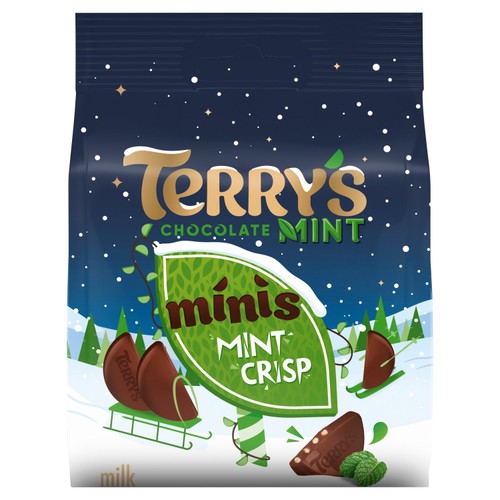 Terry's Chocolate Mint Crisp Minis 80g