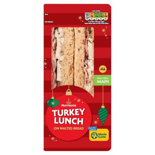 Morrisons Turkey Lunch Sandwich