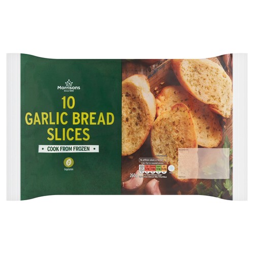 Morrisons 10 Garlic Bread Slices