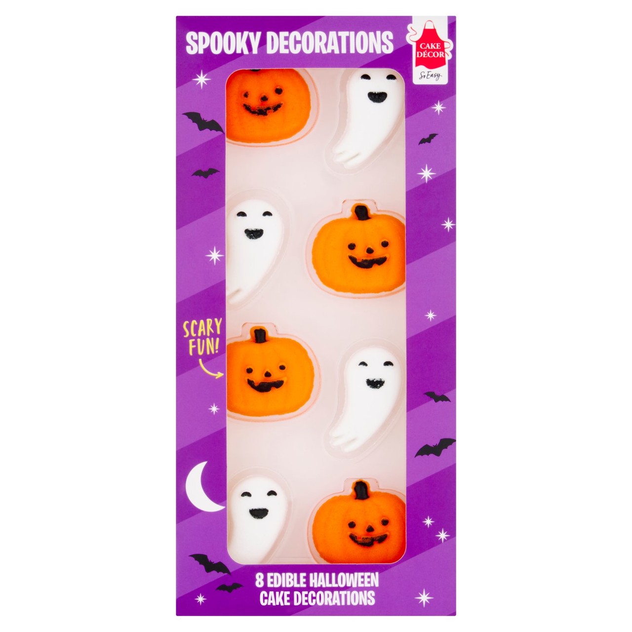 Cake Decor Halloween 2D Sugar Decorations