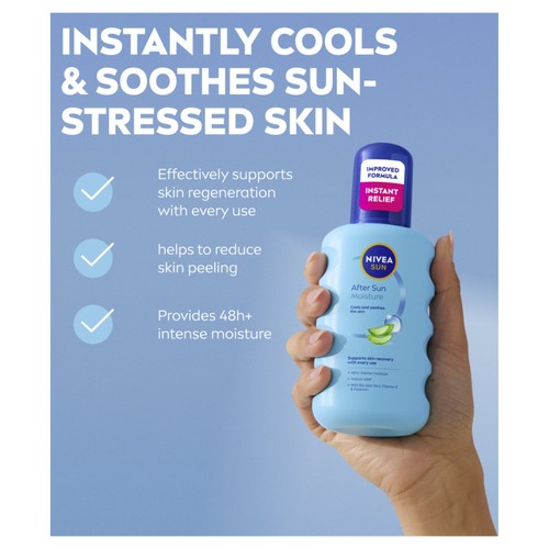 NIVEA SUN After Sun Moisturising Soothing Spray Lotion 