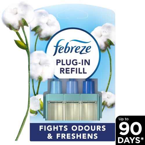 Febreze 3Volution Air Freshener Cotton Fresh Plug In Refill