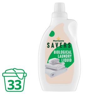 Morrisons Savers Biological Laundry Liquid 33 Washes