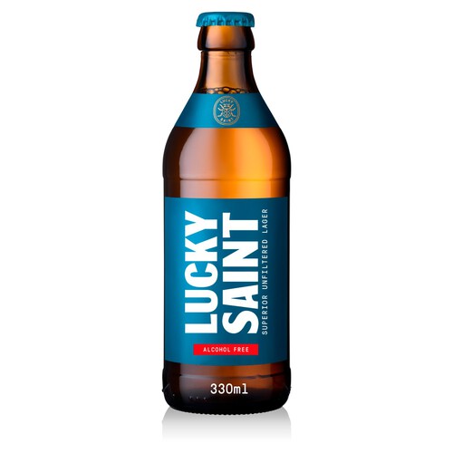  Lucky Saint Unfiltered Alcohol Free Lager