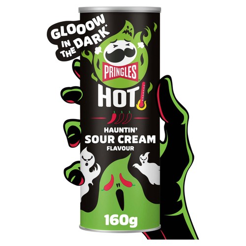 Pringles Hot Kickin Sour Cream  160g