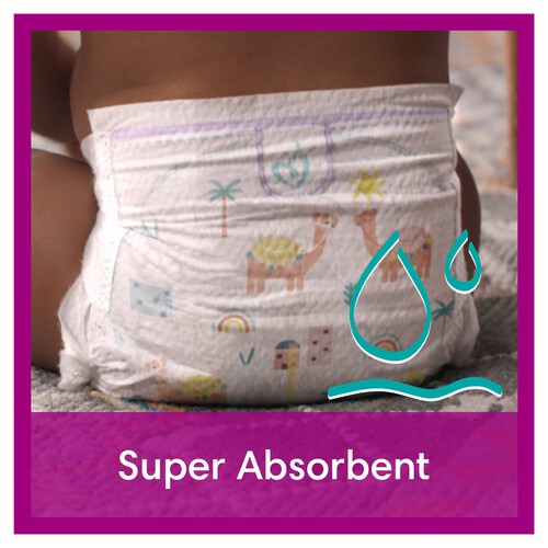 Pampers Active Fit Nappies Size 6, 13kg+, Essential Pack