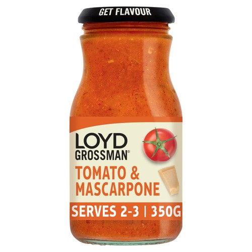 Loyd Grossman Tomato & Mascarpone Pasta Sauce Jar 350g