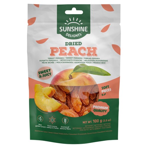 Sunshine Delights Dried Peach 