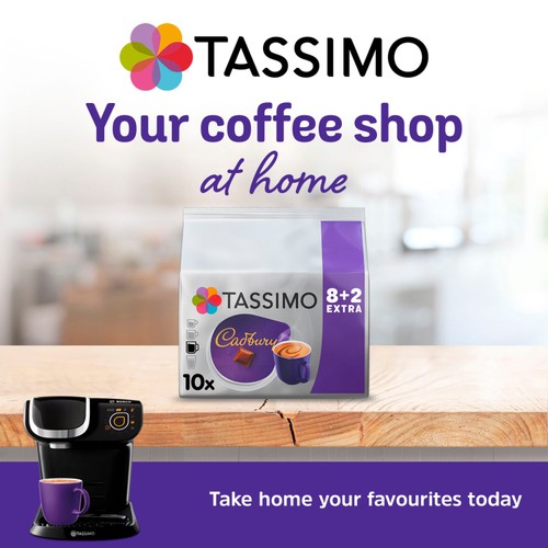 Tassimo Cadbury Hot Chocolate 10 Cups