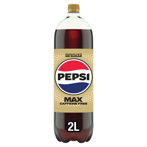 Pepsi Max No Caffeine No Sugar Cola Bottle