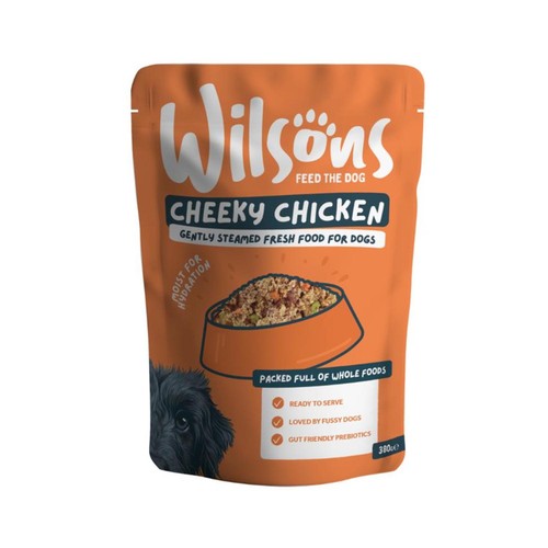 Wilsons Cheeky Chicken Fresh Dog Food Pouch 