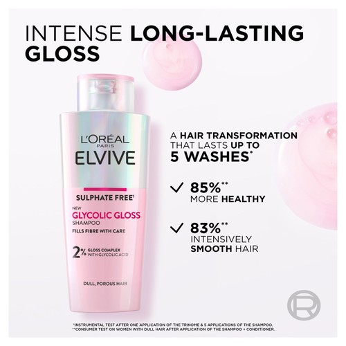 L'Oreal Paris Elvive Glycolic Gloss Shampoo 