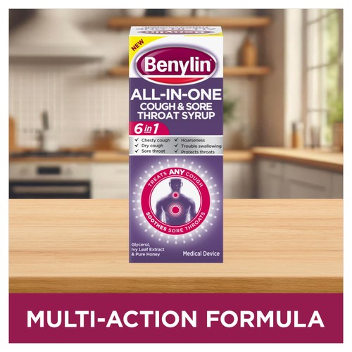 Benylin All-In-One Cough Syrup 150ml