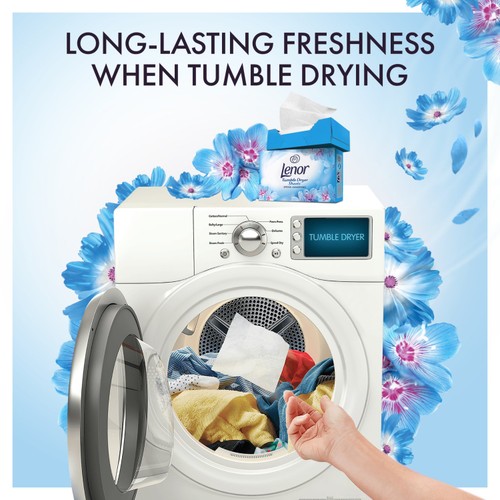 Lenor Spring Awakening Tumble Dryer Sheets 34 Washes