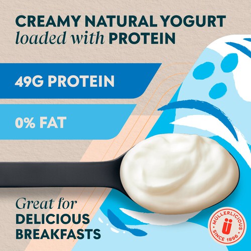 Muller x My Protein Plain Big Pot Yogurt