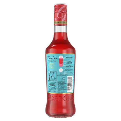 Gordon's Spritz Edition Strawberry & Passion Fruit 14.7% Vol 50cl