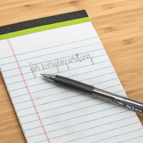 Bic Bu3 Comfort Grip Ball Pen Black 