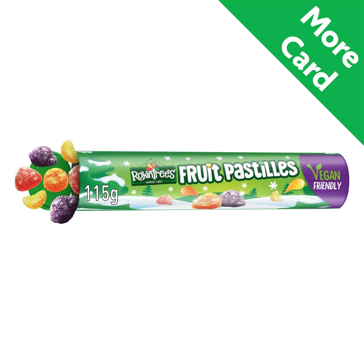 Rowntrees Fruit Pastilles Sweets Giant Tube