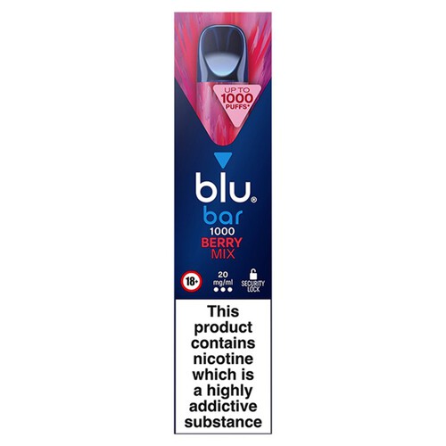 Blu Bar 1000 Berry Mix 20mg