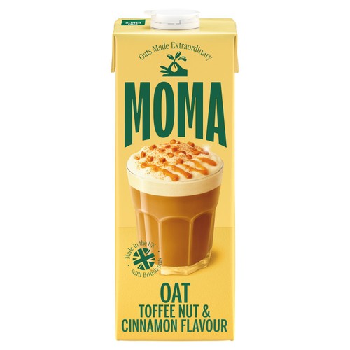 Moma Toffee Nut & Cinnamon Flavour Oat Drink 1L