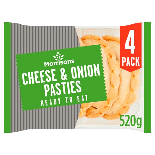 Morrisons Cheese & Onion Pasties 