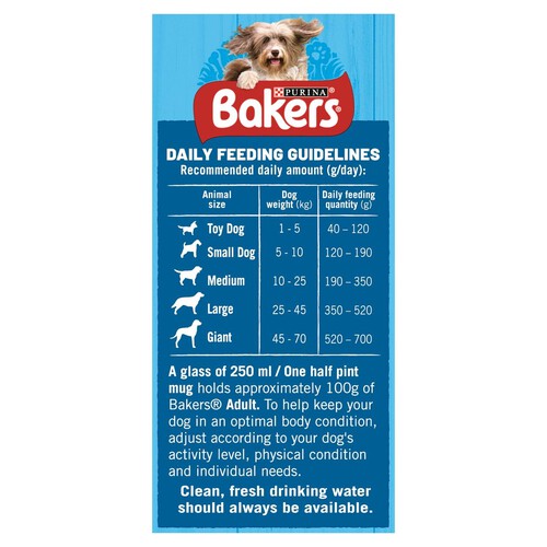 Bakers Dry Dog Food Beef & Veg