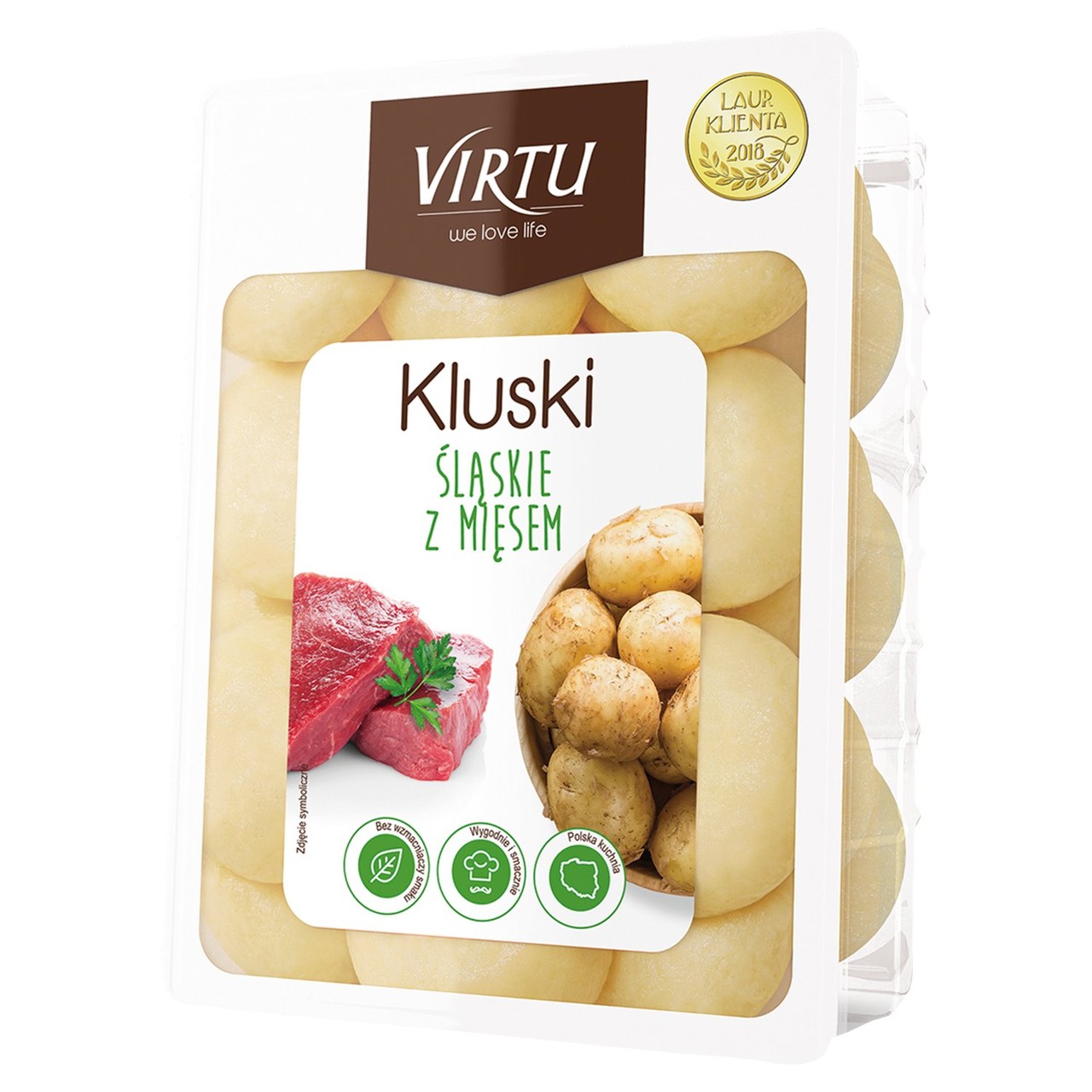 Virtu Silesian Dumplings With Meat