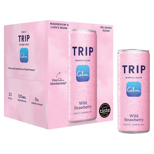 Trip Mindful Blend Drink Wild Strawberry