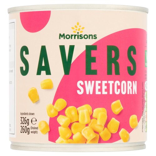 Morrisons Savers Sweetcorn in Water