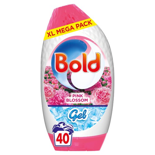 Bold 2in1 Washing Liquid Gel Pink Blossom 40w