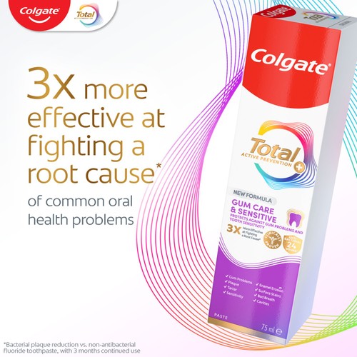 Colgate Total Active Prevention Gum Care & Sensitivity Toothpaste 75ML