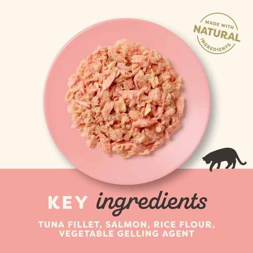 Applaws Cat Pouch Tuna Fillet With Salmon In Jelly 70G