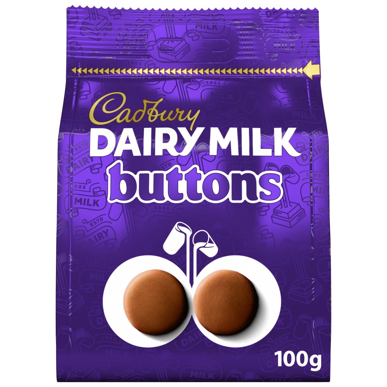 Cadbury Dairy Milk Giant Buttons 100g