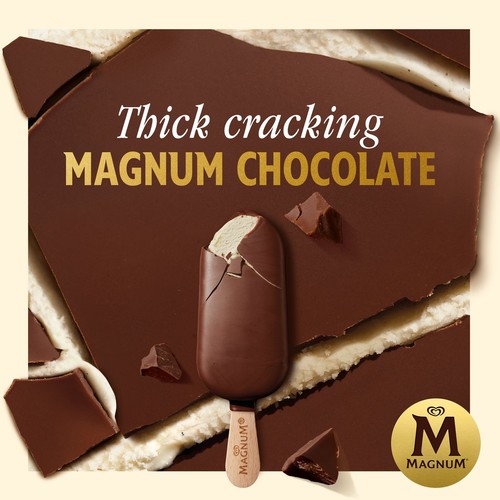 Magnum Mini Classic, Almond & White Chocolate Ice Cream Sticks 10 x 55ml