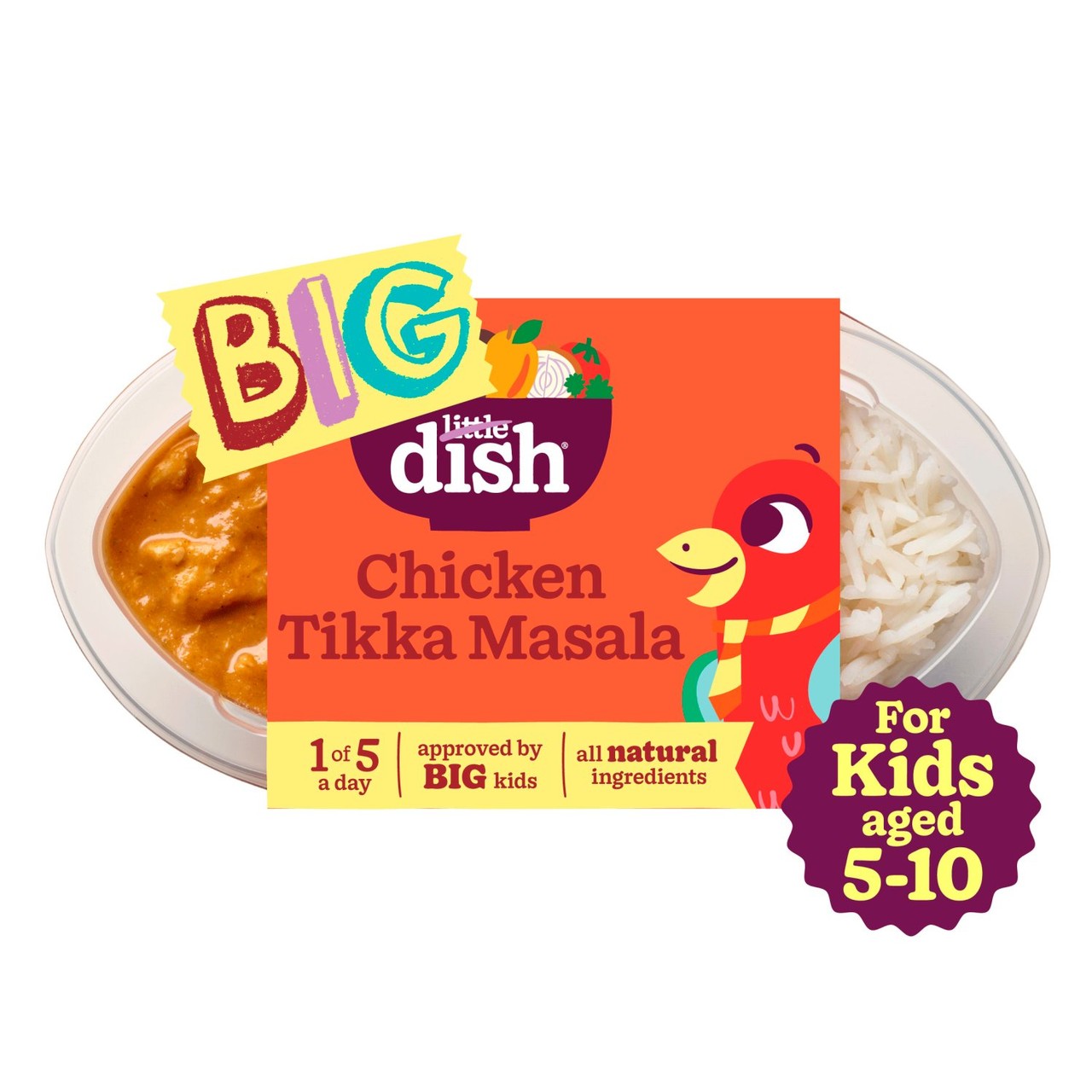 Big Dish Chicken Tikka Masala Kids Meal From Little Dish 300g