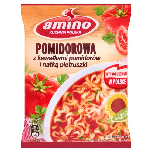Amino Pomidorowa Tomato Soup with Noodles
