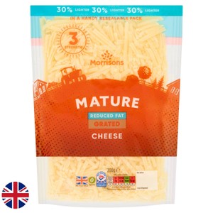 Morrisons 30% Lighter Mature Cheese Slices 200g