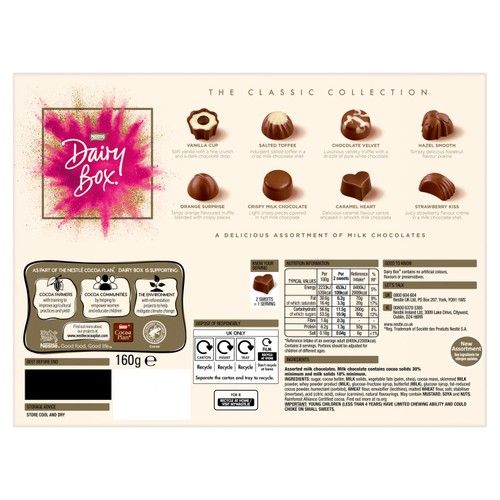 Dairy Box Milk Chocolate Box