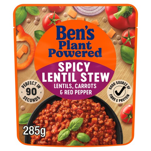 Ben's Plant Powered Spicy Lentil Stew