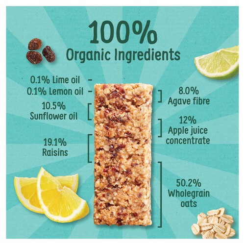 Organix Kids Luscious Lemon & Lime Oaty Bars