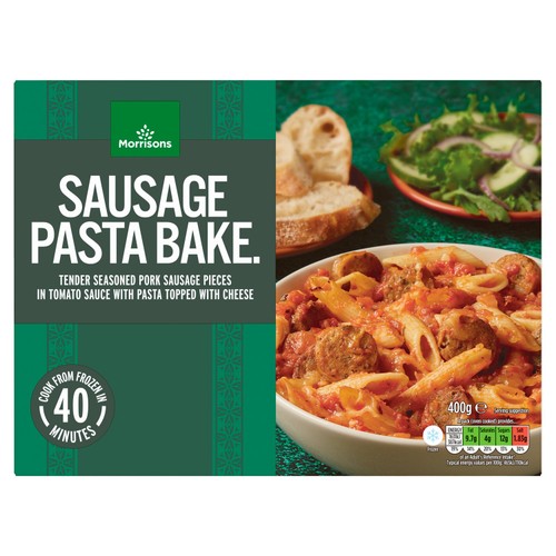 Morrisons Italian Sausage Pasta Bake 