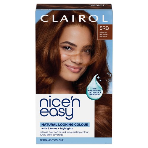 Clairol Nice n Easy Creme Permanent Hair Dye - 5rb Medium Reddish Brown