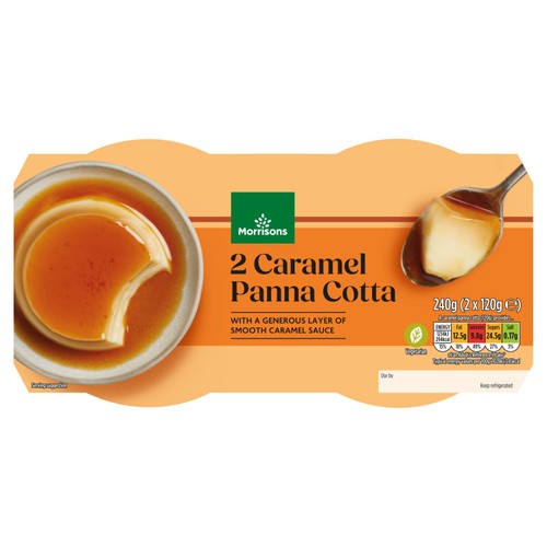 Morrisons Panna Cotta 2 x 120g