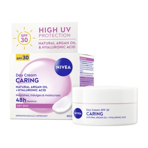  NIVEA Nourishing Day Cream Moisturiser Dry and Sensitive Skin SPF30