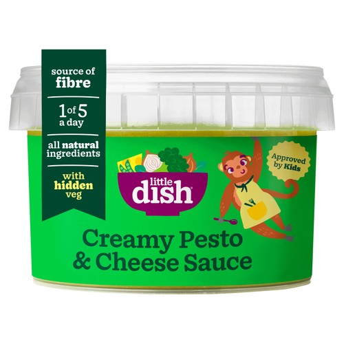 Little Dish Creamy Pesto & Cheese Sauce 250G
