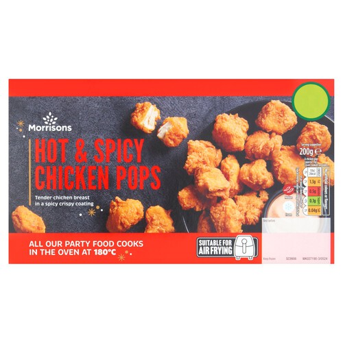 Morrisons Hot & Spicy Chicken Pops