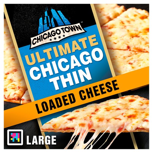 Chicago Town Crispy Chicago Thin Loaded Cheese 