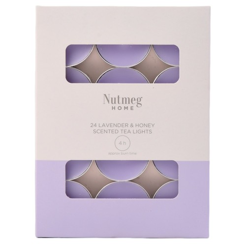 Morrisons lavender honey scented tea lights